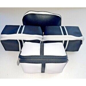 United Airlines Saks Fifth Ave Business First Class Travel BUNDLE Lot 5 cosmetic